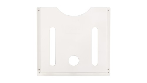 Kieszeń na dokumenty A4 szara z tworzywa 230x 247x 23mm NSYDPA4