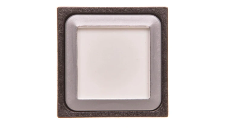 Napęd przycisku 25x25mm biały bez samopowrotu z podświetleniem Q25LTR-WS 087232