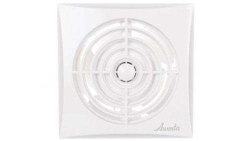 Wentylator wyciągowy fi 100 8W 102m3/h 230V IPX4 biały wył. czasowy, czujnik wilgoci SILENCE WZ100H