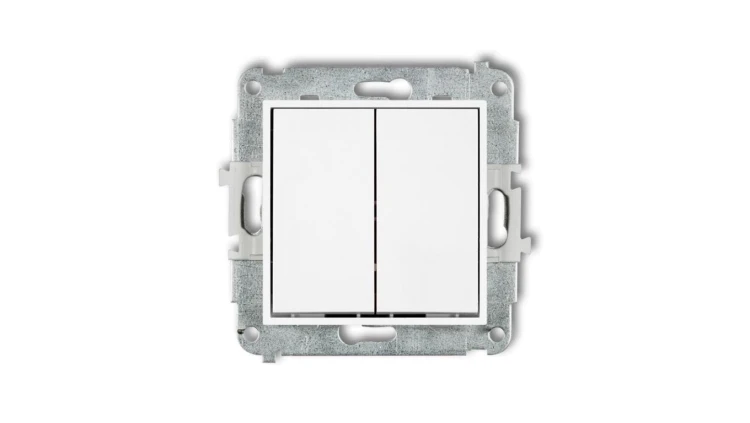 MINI Mechanizm łącznika świecznikowego biały mat 25MWP-2