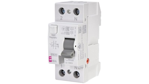 Wyłącznik różnicowoprądowy 2P 40A 0,03A typ A 6kA EFI6-P2 A 40/0.03 002061262