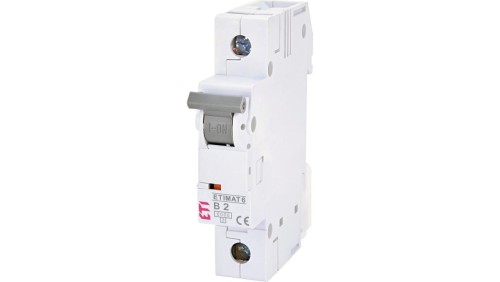 Wyłącznik nadprądowy 1P B2 6kA AC ETIMAT 6 002111510