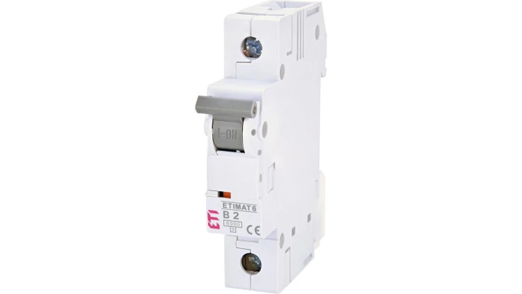 Wyłącznik nadprądowy 1P B2 6kA AC ETIMAT 6 002111510