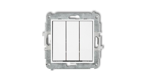 MINI Łącznik potrójny biały MWP-7