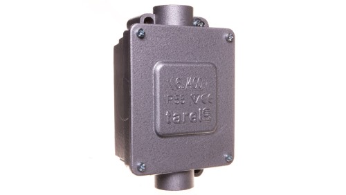 Puszka odgałęźna metalowa 5-torowa 6mm2 2 wejścia IP55 022