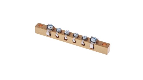 Zacisk ochronny 4x4mm2, 2x10mm2 mosiądz ZO-0003 A14-0150