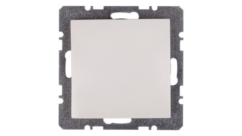Berker/B.Kwadrat Zaślepka z elementem centralnym śnieżnobiała S.1/B.3/B.7 Glas 10098989