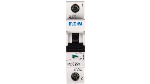 Wyłącznik nadprądowy 1P C 25A 15kA AC FAZ C25/1 278563