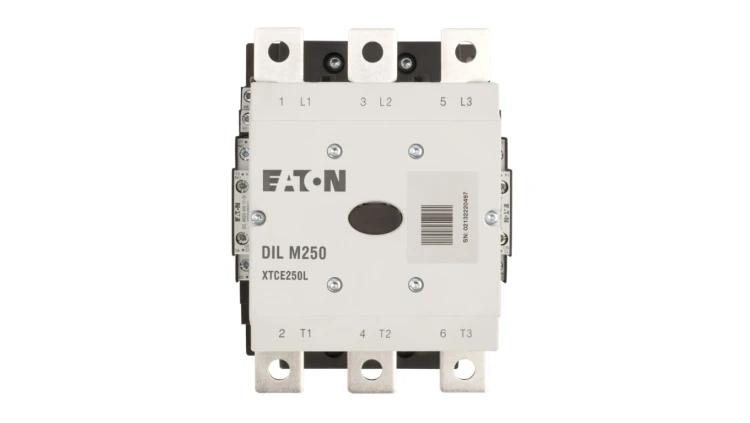 Stycznik mocy 250A 3P 110-250V 110-250V AC/DC 2Z 2R DILM250/22(RA250) 208201