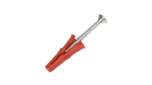 Kołek uniwersalny Rawlplug 6 mm do podłoży pełnych i otworowych UNO-06+435 /100szt./