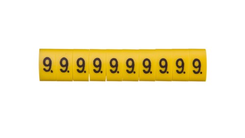 Oznacznik przewodów OZ-3/9 żółty E04ZP-01020501000 /100szt./
