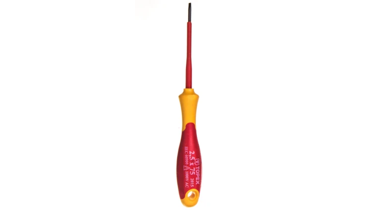 Wkrętak płaski 1000V, 2.5 x 75 mm, CrMo