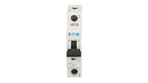 Wyłącznik nadprądowy 1P Z 6A 10kA AC FAZ Z6/1 278623
