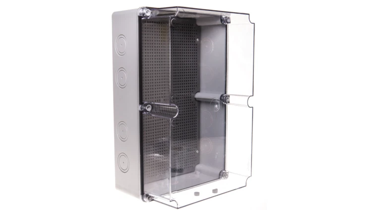 Obudowa hermetyczna natynkowa z płytą PMT5 348x228x166mm IP65 szara OH-5B.4 29.57