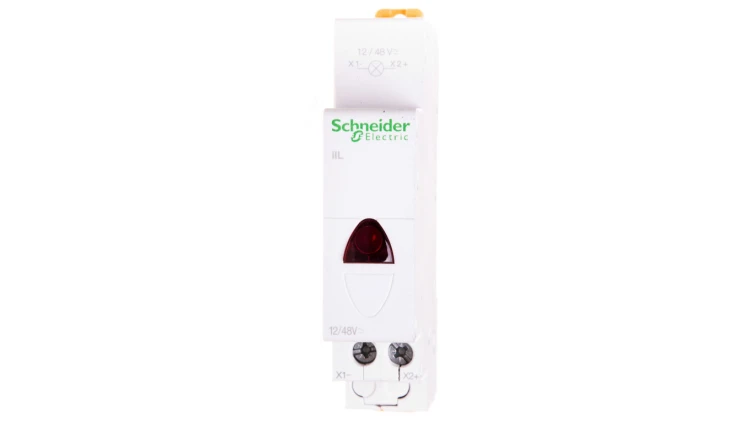 Lampka modułowa 1-fazowa czerwona 12-48V AC/DC iIL A9E18330