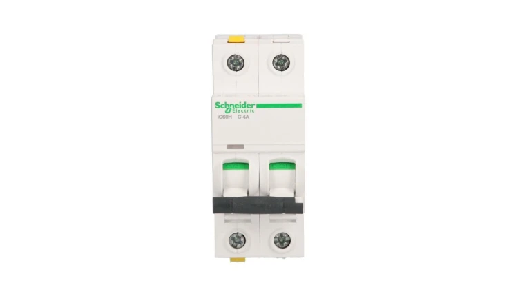 Wyłącznik nadprądowy 2P C 4A 10kA AC iC60H-C4-2 Acti9 A9F07204