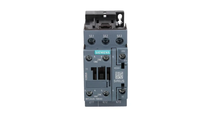 Stycznik mocy 38A 3P 24V DC 1Z 1R S0 3RT2028-1BB40