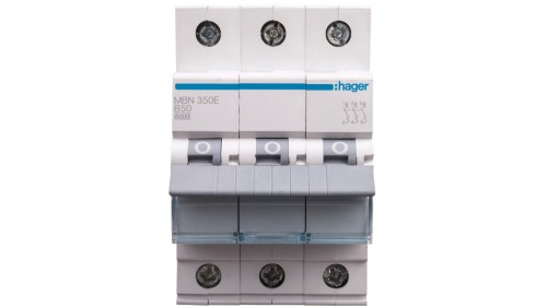 Wyłącznik nadprądowy 3P B 50A 6kA AC MBN350E