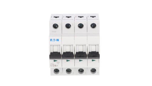 Wyłącznik nadprądowy 4P C 16A 6kA AC PL6-C16/4 166519