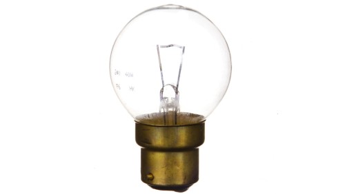 Żarówka B22d A45 40W 24V 2700K kolejowa HELIOS TRA-0594 /2szt./