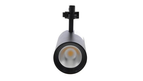Reflektor szynowy, punktowy COB VERKO czarny 1-fazowy 24W 4000K 1920lm C40-VRK-1F-024BL-4K