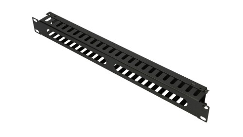 Organizer kabli 1U 19 z metalową osłoną Extralink