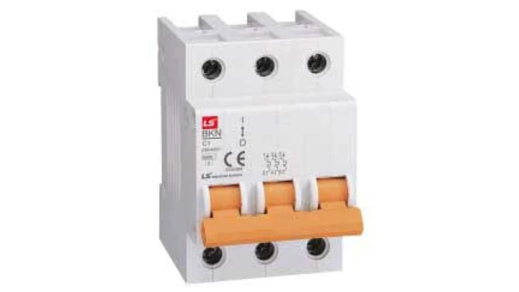 Wyłącznik modułowy LS Electric BKH 3P 100A charakterystyka C 06110347R0 BKH 3P C100A