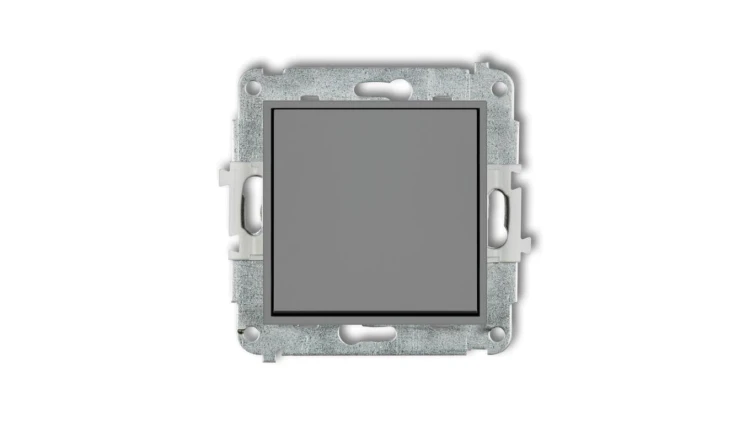 ICON Mechanizm łącznika jednobiegunowego szary mat 27IWP-1
