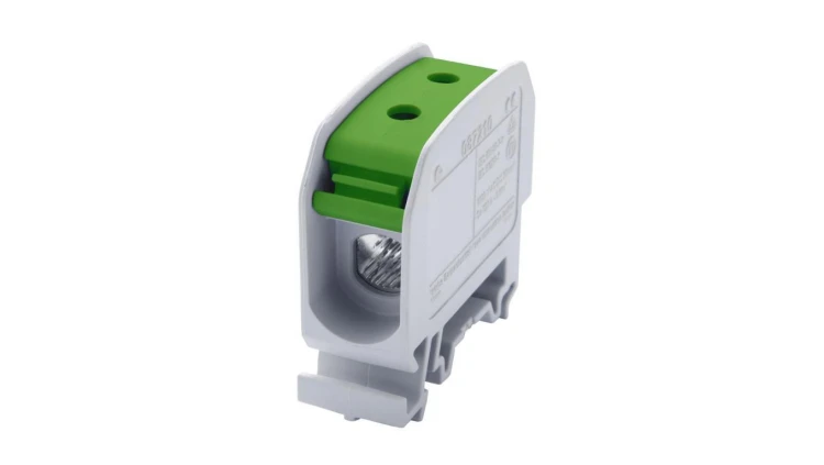 Złączka szynowa gwintowa 35mm2 Al/Cu STB 35 (87210) SIMBLOCK zielony 81011005