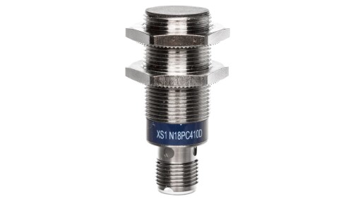 Czujnik indukcyjny M18 5mm 12-24V DC PNP 1Z 1R M12 4-piny XS1N18PC410D