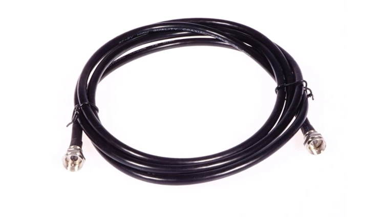Przewód antenowy satelitarny F 1,8m czarny LIBOX LB0070
