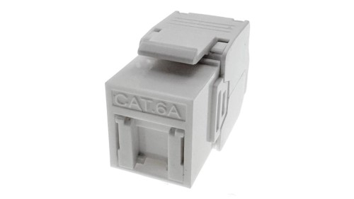 Gniazdo keystone RJ45 beznarzędziowe UTP kat. 6A Q-LANTEC