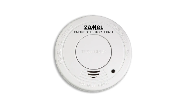 Czujnik dymu bateryjny 9V (bateria w zestawie) CDB-01 GAR10000055
