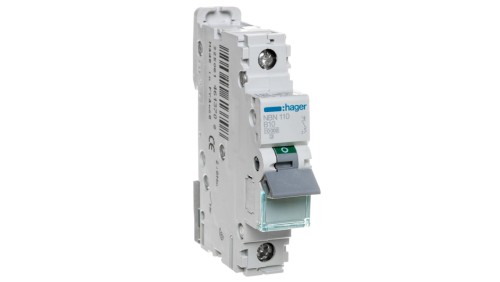 Wyłącznik nadprądowy 1P B 10A 10kA AC NBN110