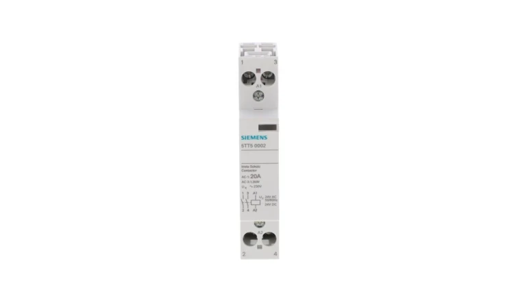 Stycznik modułowy 20A 2Z Cewka 24V AC DC SENTRON 5TT5000-2