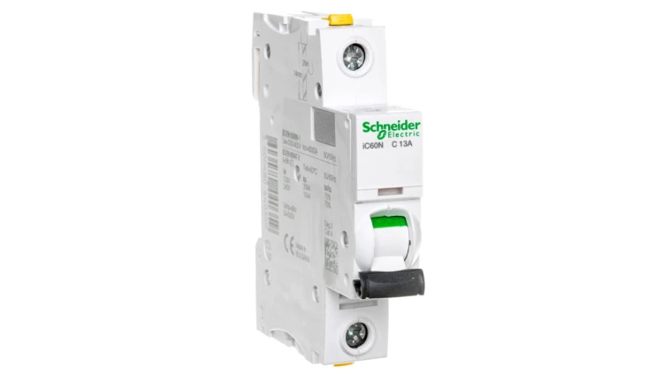 Wyłącznik nadprądowy 1P C 13A 6kA AC iC60N-C13 Acti9 A9F04113