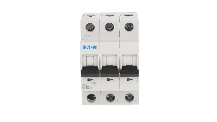 Wyłącznik nadprądowy 3P B 2A 6kA AC PL6-B2/3 286584