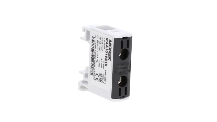 Złączka OTL16 kolor czarny 1xAl/Cu 1,5-16mm2 1000V AC / 1500V DC Zacisk uniwersalny MAA1016S10