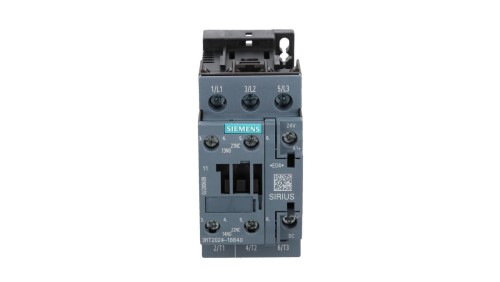Stycznik mocy 12A 3P 24V DC 1Z 1R S0 3RT2024-1BB40