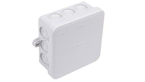 Puszka n/t odgałęźna 85x85x40 IP55 A 11 jasnoszara 2000342 /10szt./