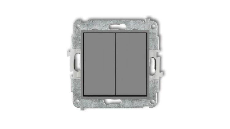 MINI Łącznik świecznikowy szary mat 27MWP-2