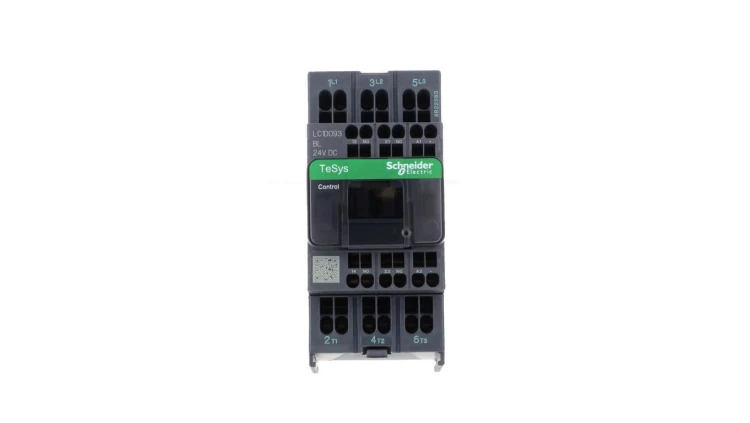 TeSys Deca Stycznik mocy 9A 3P 24V DC 1Z 1R LC1D093BL
