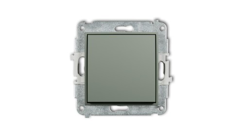 MINI Mechanizm łącznika schodowego (jeden klawisz bez piktogramu) szałwiowy 61MWP-3.1