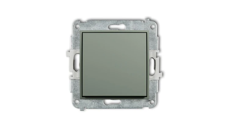 MINI Mechanizm łącznika schodowego (jeden klawisz bez piktogramu) szałwiowy 61MWP-3.1