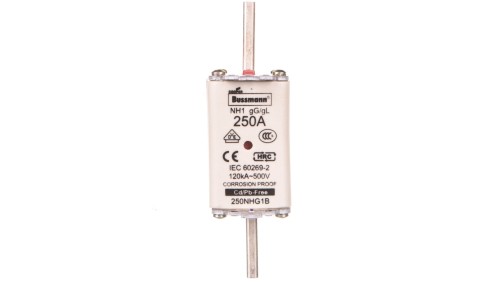 Wkładka bezpiecznikowa NH1 250A gL/gG 500V 250NHG1B