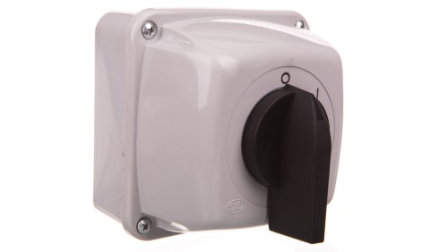 Łącznik krzywkowy 0-1 25A w obudowie IP65 ŁUK 25-13 922506