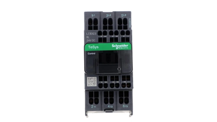 TeSys Deca Stycznik mocy 12A AC-3 1R + 1Z 24V DC LC1D123BL