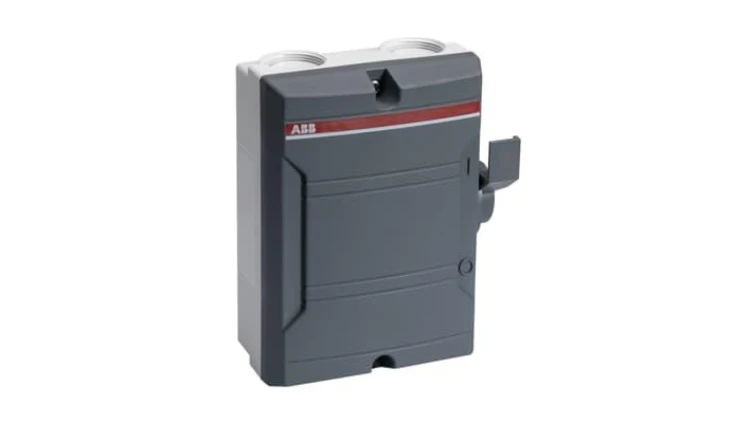 Rozłącznik bezpieczeństwa izolacyjny 40A 4P w obudowie IP65 BW440TPSN 2CMA142409R1000