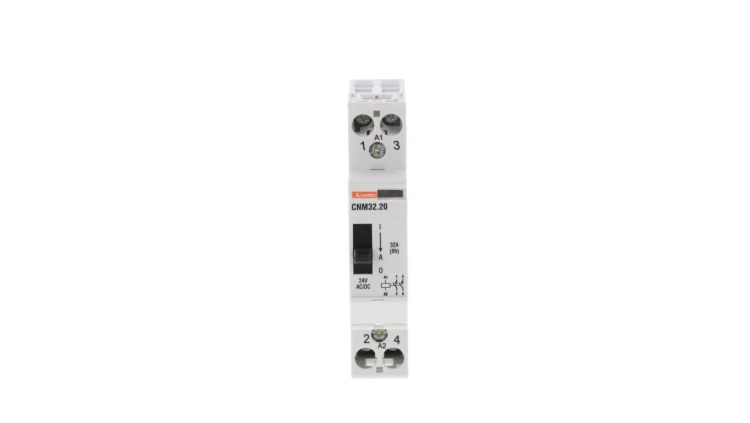 Stycznik modułowy z dźwignią do sterowania ręcznego 32A 2Z cewka 24 VAC/DC CNM3220024