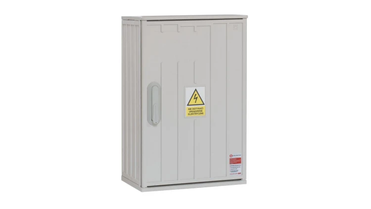 Obudowa termoutwardzalna Lakierowana OPS 40x40 IP 44 (kątowniki montażowe stalowe ) GEP-00059
